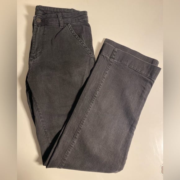 6397 Black Jeans - wide leg - made in Italy - Size 27