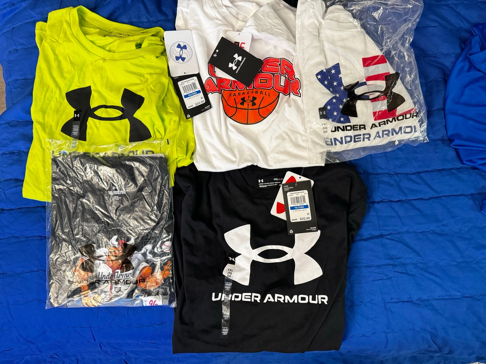under armour kids shirts