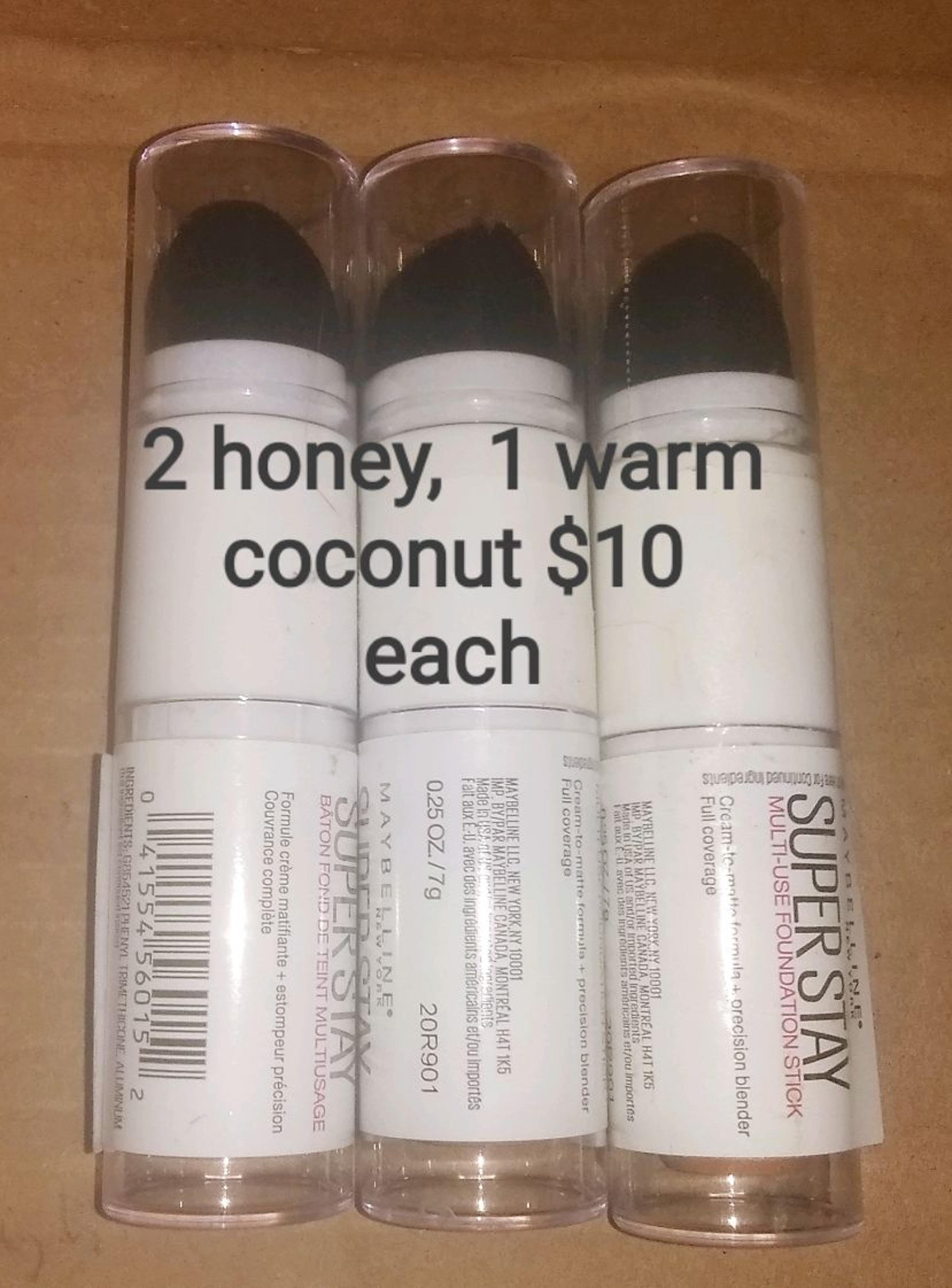 3 Neutrogena foundation sticks