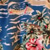 Hilo Hattie Hawaii Flying Fish Tropical Waves Sea Mens Shirt Size Large