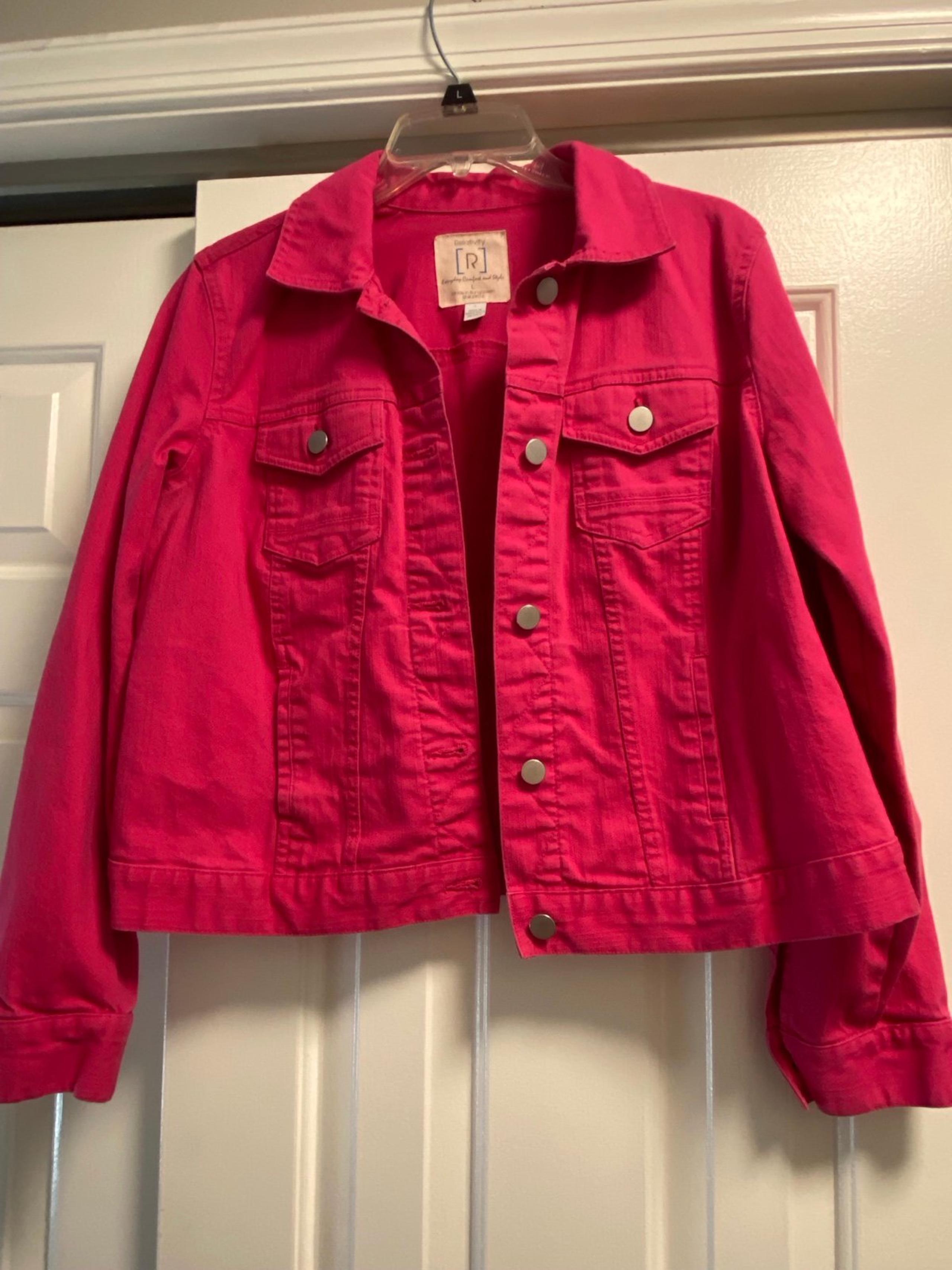 Pink Jean Jacket - FREE SHIPPING