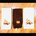 Pumpkin Halloween October harvest kitchen towels set - farmhouse home decor
