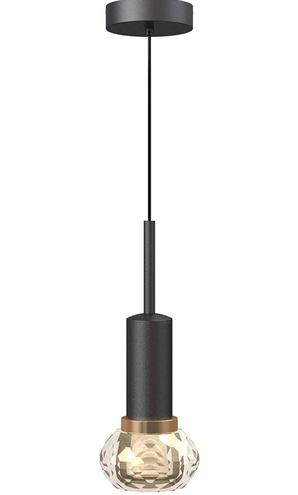 Hideno 1-Light Modern Kitchen Island Lig