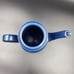 Mid-century Indian Blue Coffee Teapot Winterling Schwarzenbach Bavaria Germany