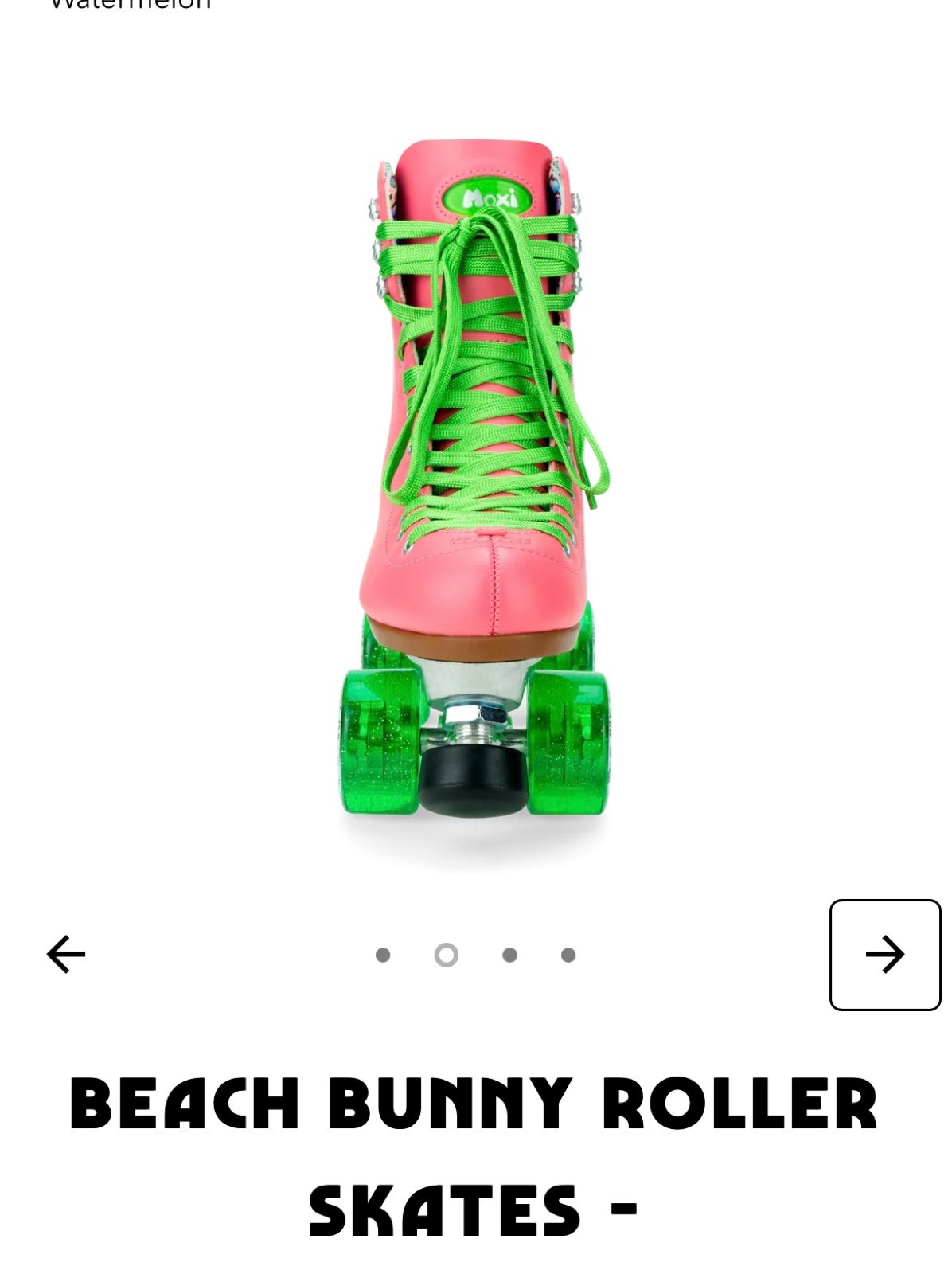 Moxie skates beach bunny skates
