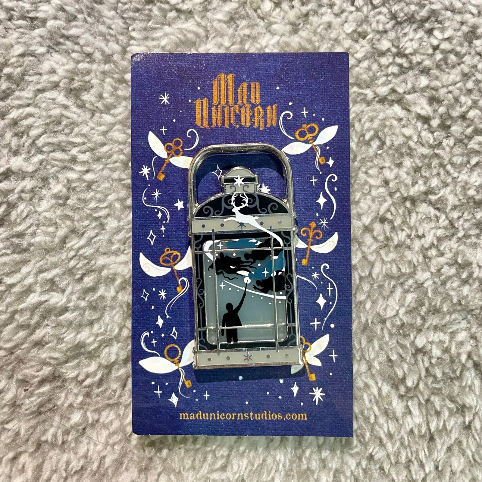 Mad Unicron dementor Lantern Pin