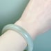 Natural Hetian Nephrite/Jade Bangle Bracelet (55.5 mm)