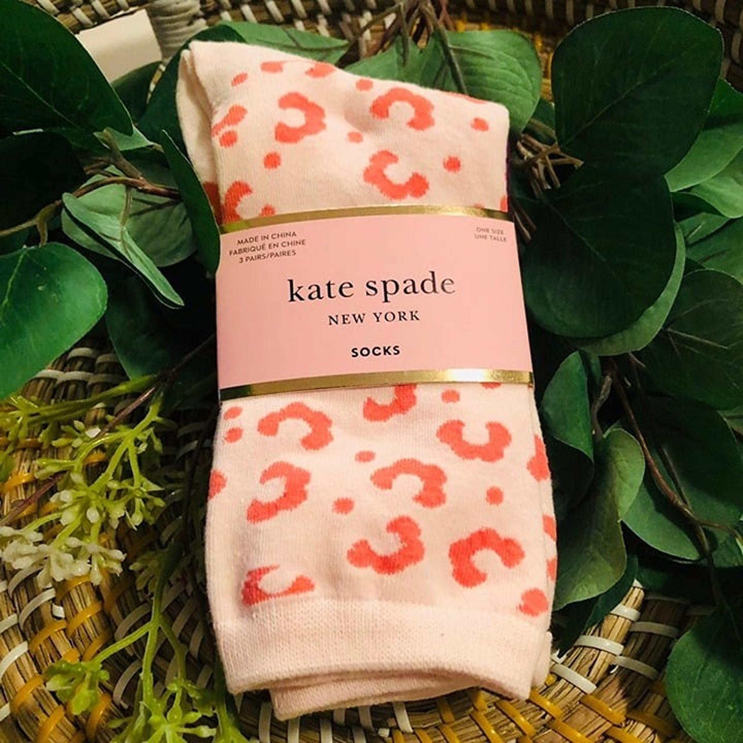 Kate Spade Three Packs Socks NWT