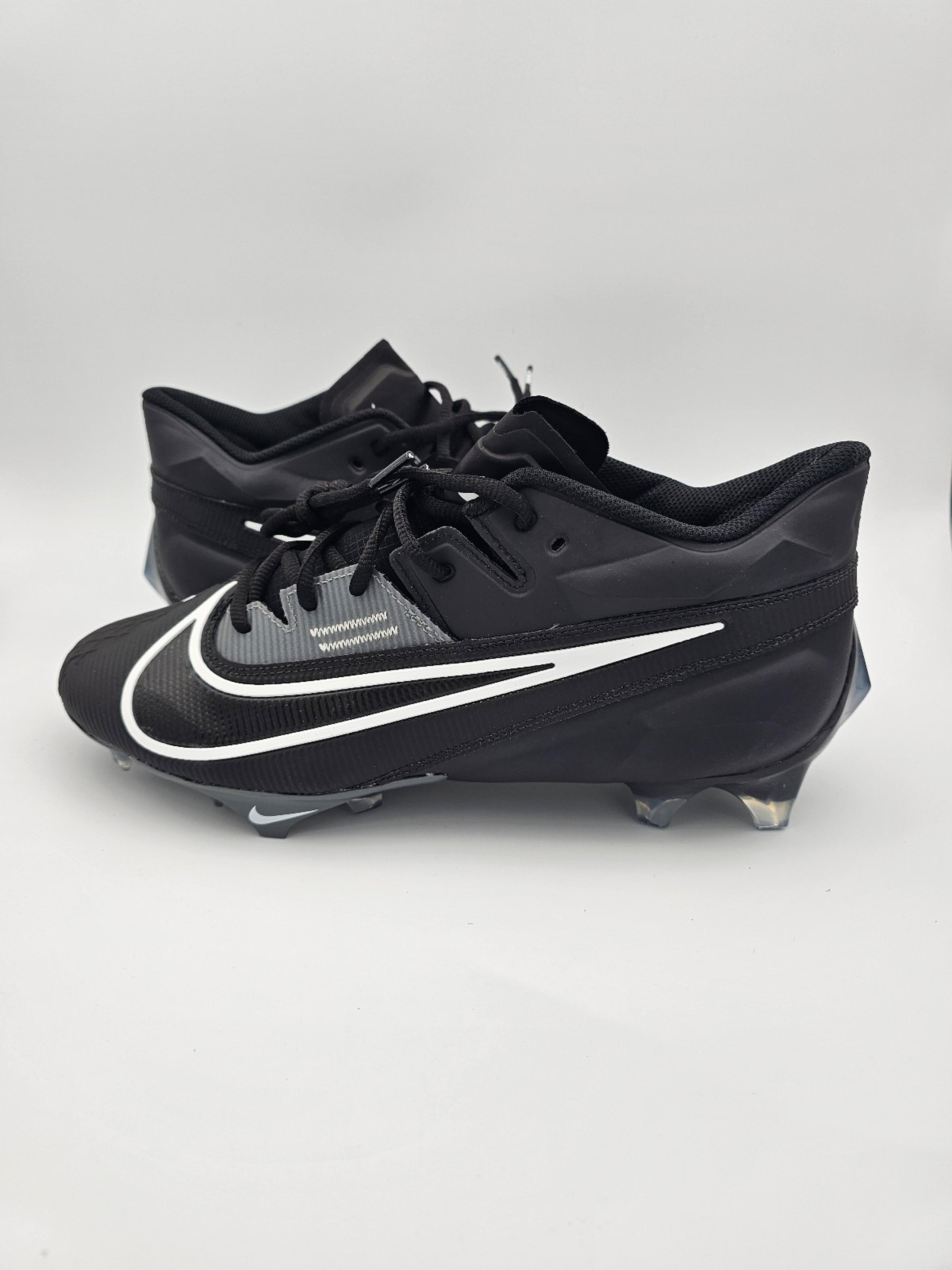 Nike Vapor Edge Elite 360 2 'Black Dark Smoke Grey' Football Cleats Size 10