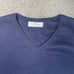 Harvie & Hudson Navy Sweater Cotton & Cashmere Men’s Size XL - EU52 UK44”
