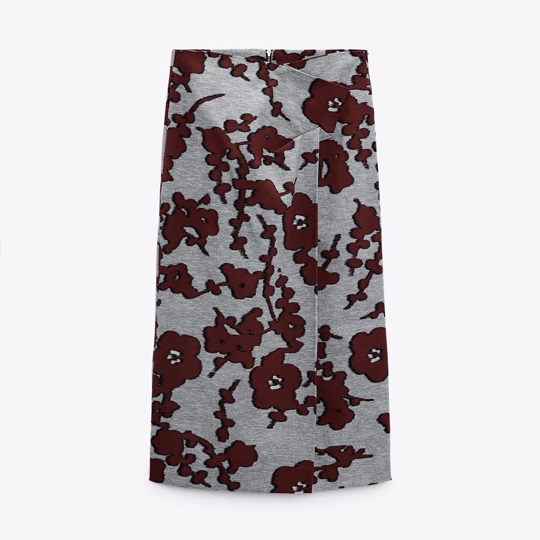 Pre-Sale - NWT Zara STUDIO COLLECTION Limited Edition Floral Print Skirt Size S Small - Off:£45[hoWomen_4627033ua]