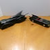 PAIR RARE RETIRED CORGI DIECAST BATMOBILES 2000 VERSION 1:18 & 1960 VERSION 1:24