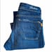 James preserved flare distressed jeans