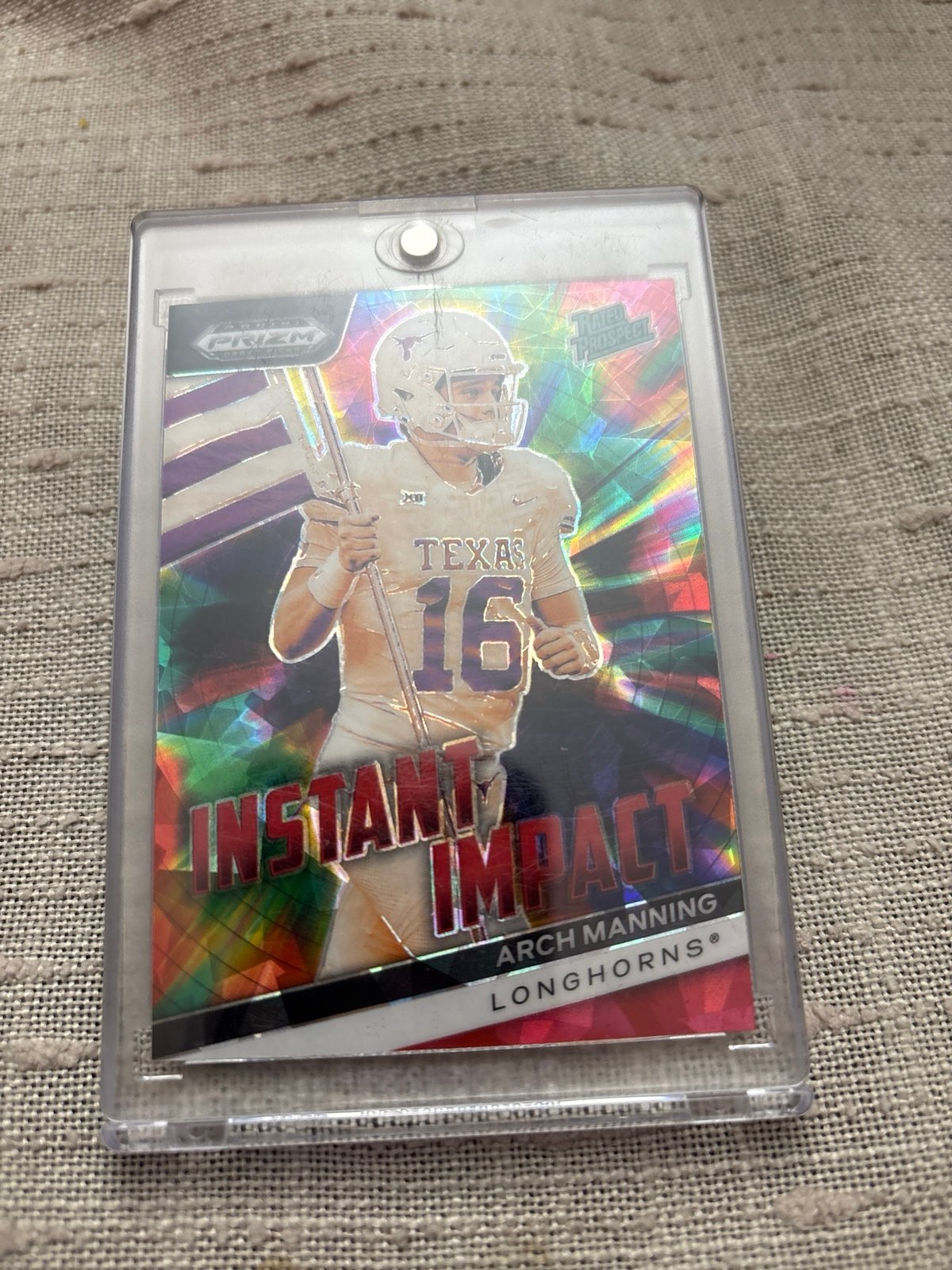 2024 panini prizm draft picks arch manning instant impact red ice