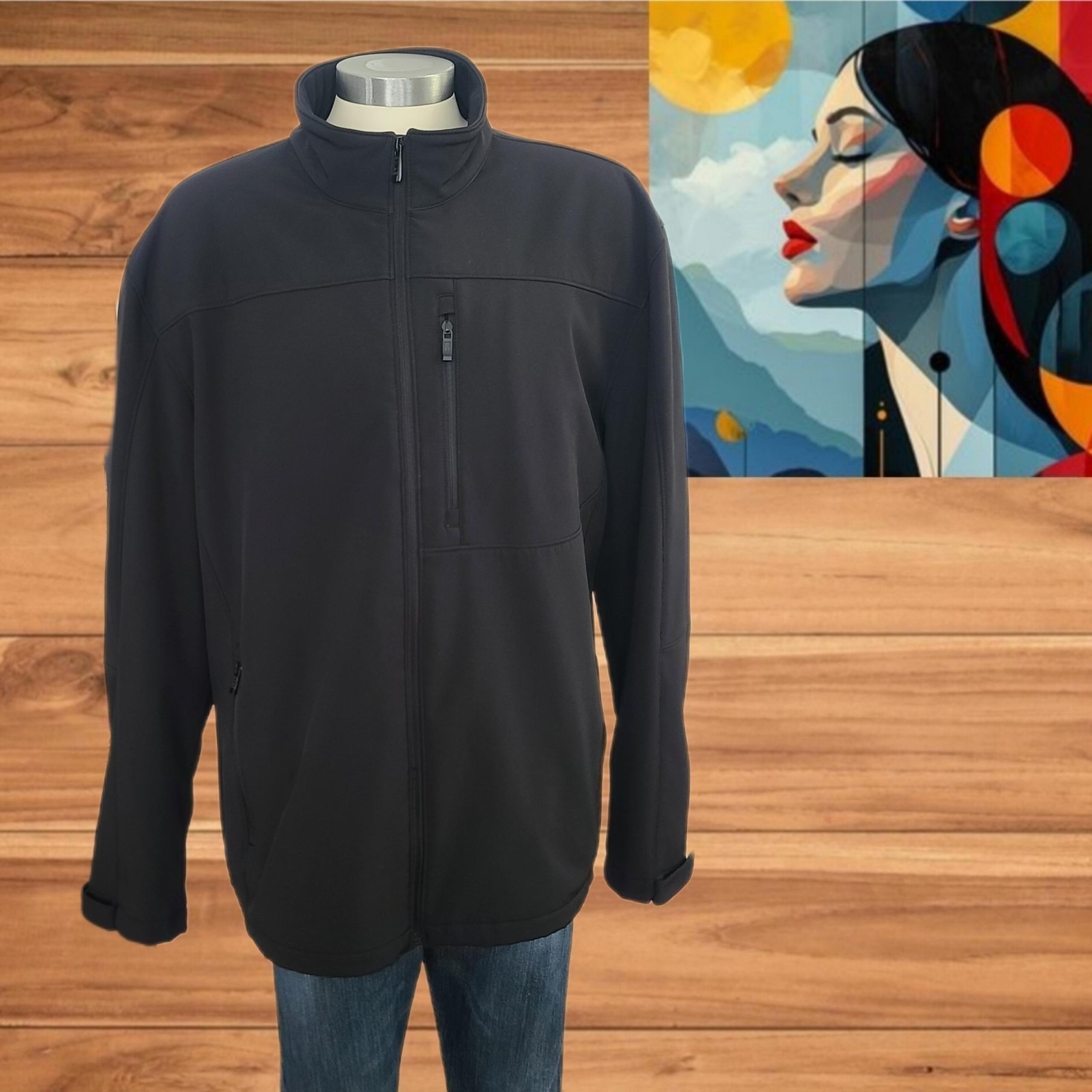 Weatherproof Thermal Polyester Insulated Jacket Black Men's Size 3XL