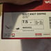 Women's safety shoe size 7.5