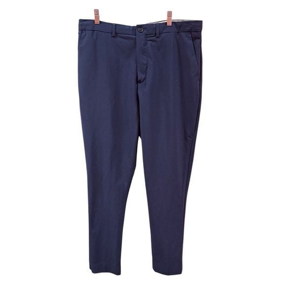 Scotch & Soda Amsterdam Irving Slim Tapered Chino Pant Navy Blue Size 36 x 32