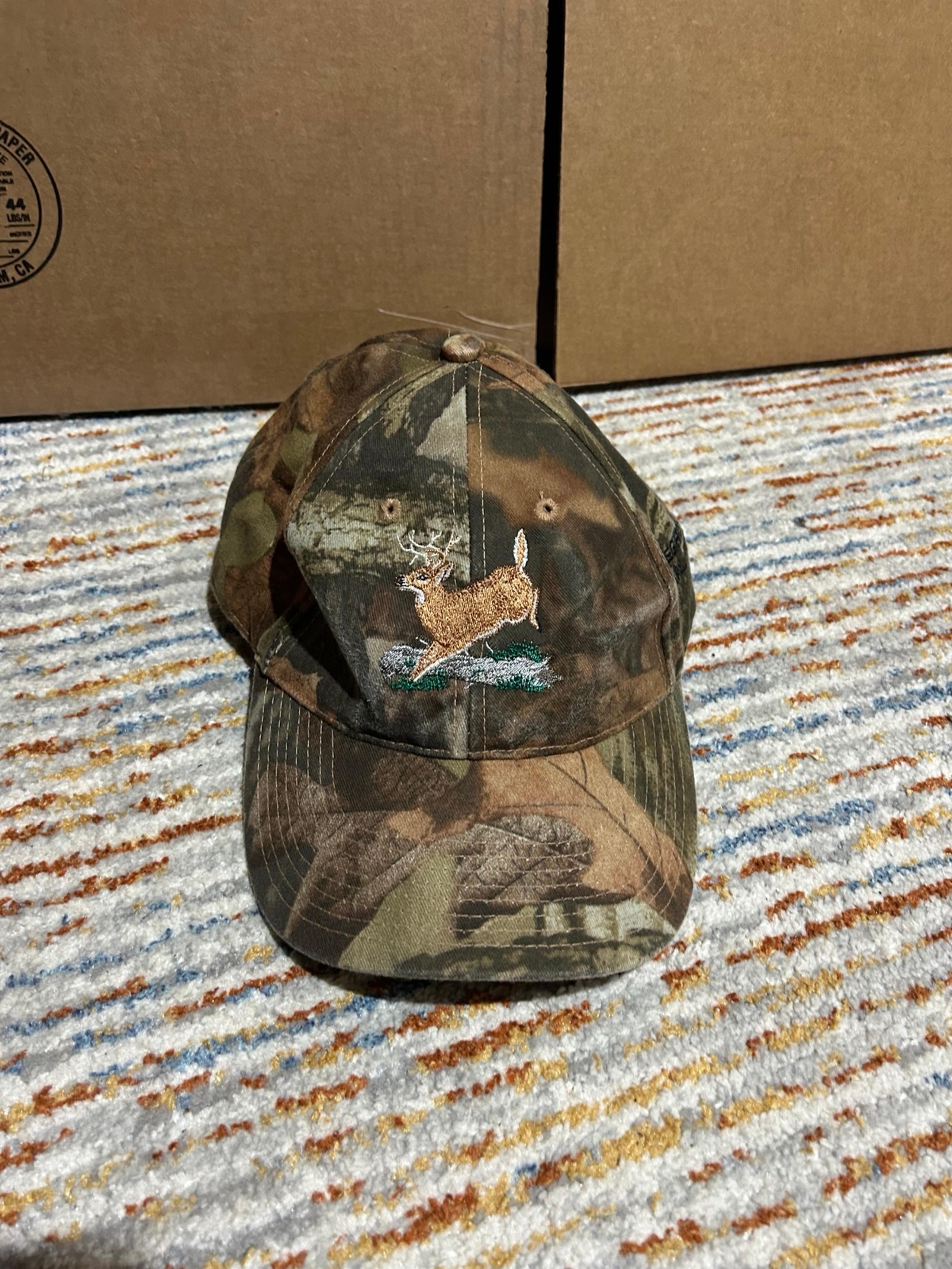 Camo White Tail Deer Hat