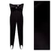 NWT. Zara Special collection x Barbie™ Mattel Black Strapless Jumpsuit. Size L.