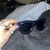 Ray-Ban RB2132 New Wayfarer Bicolor Sunglasses with Blue Frame