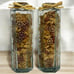 Vintage Pasta Glass Jar With Lid. 13 in. Tall Lot of 2