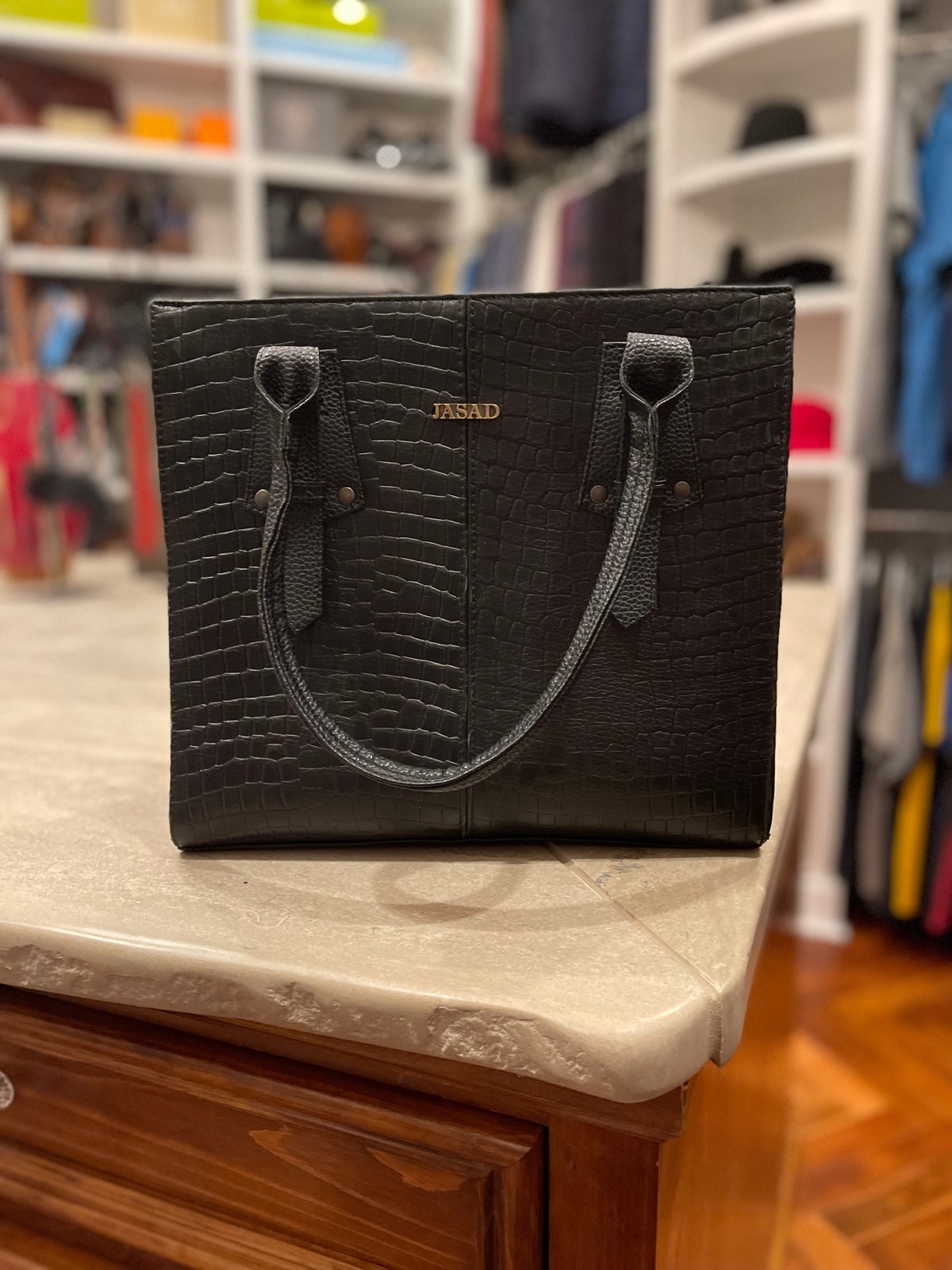 Hand made genuine leather womens handbag by Jasad