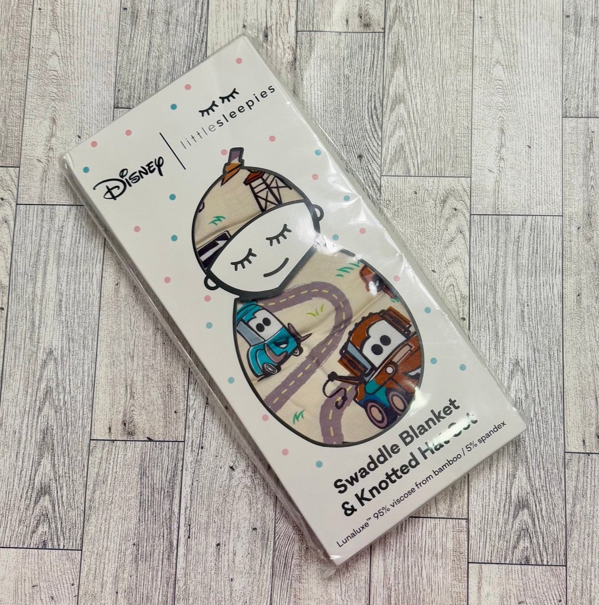 Little Sleepies Radiator Springs Swaddle + Hat