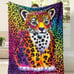 *NEW* Lisa Frank Inspired XXL Hunter Tiger Throw Blanket