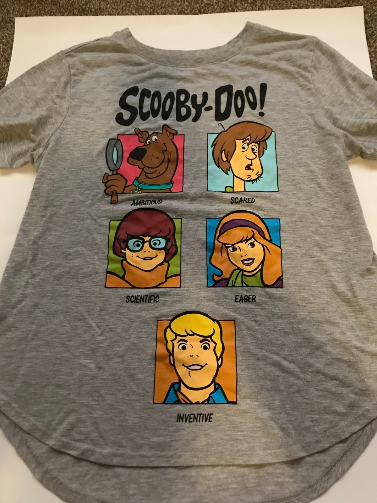 Juniors Scooby Doo Tshirt Sz XL (15-17)