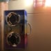Rainbow bling boom box
