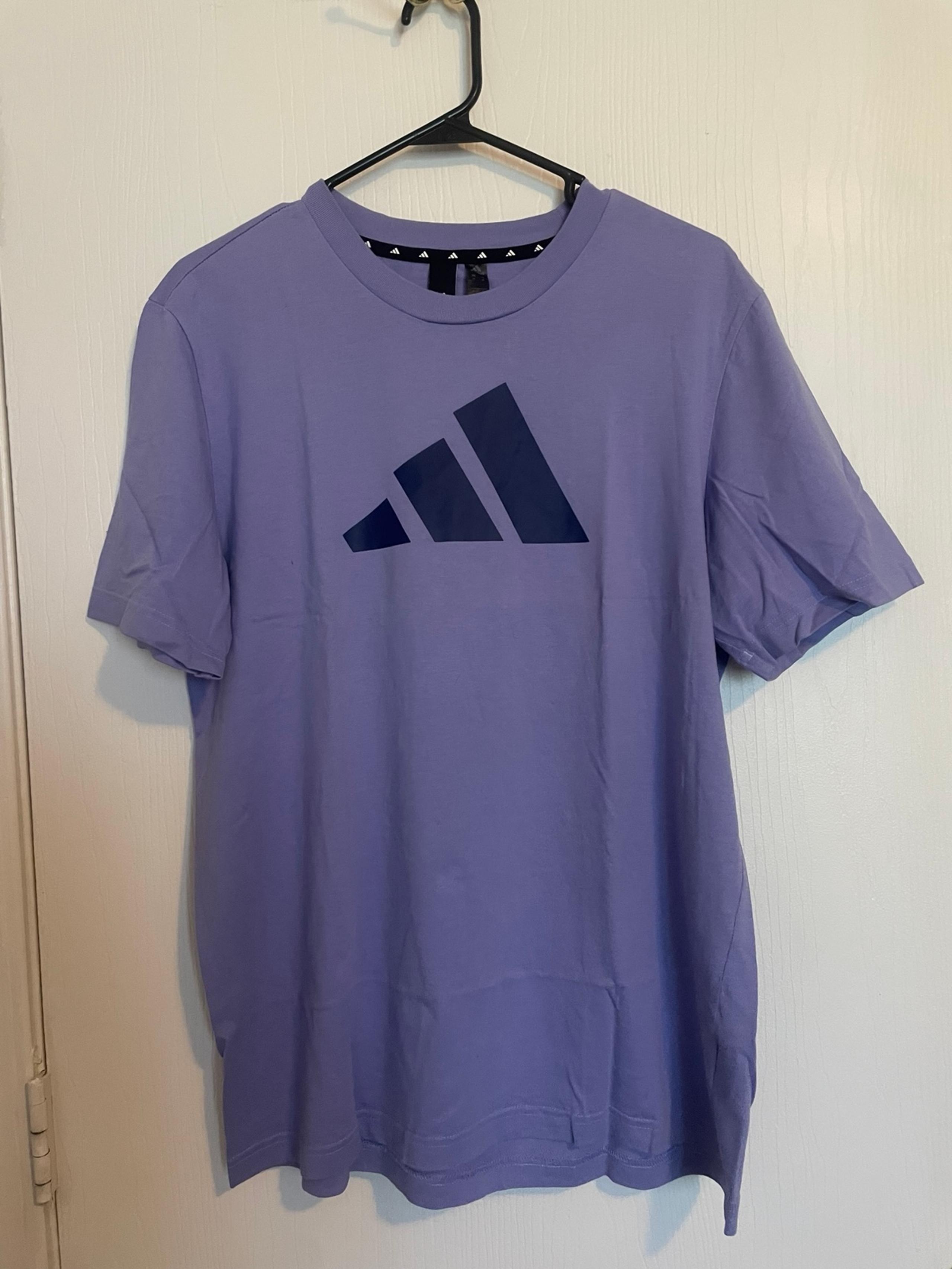 Adidas purple men’s M t-shirt