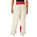 NWT Free People Movement Women's Cuddle Up Jogger Cream Red Size Small Soft Cozy