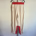 NWT Free People Movement Women's Cuddle Up Jogger Cream Red Size Small Soft Cozy