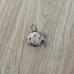 14K white gold pendant