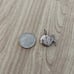 14K white gold pendant