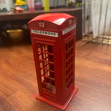Telephone Booth Piggy Bank from London