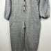 Madewell MWL Betterterry Coverall Jumpsuit Size XXS Gray Organic Cotton Casual