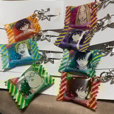Sakamoto Days Shaka Shaka Keychain - Nanami, Seiha, Natsuki, Kamikura, Daibutsu, Shin