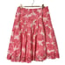 Lilly Pulitzer Ingrid Floral Pleated Skirt Size 8 Pink Eyelet Modest Knee Length