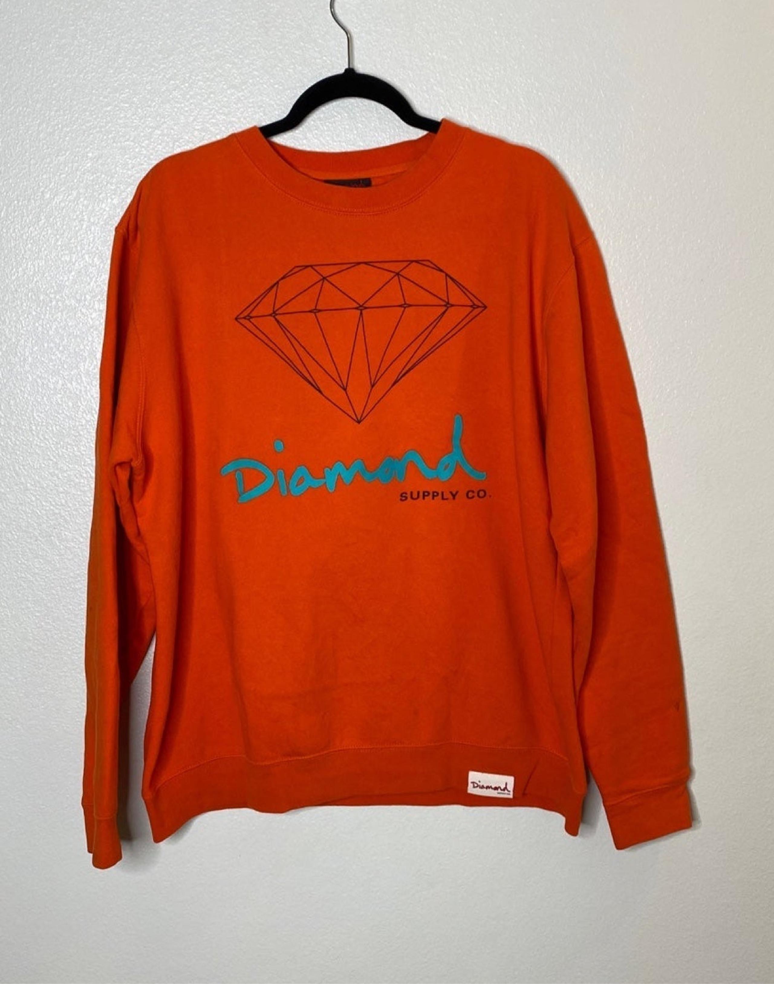 Diamond supply Crewneck sweater size Large