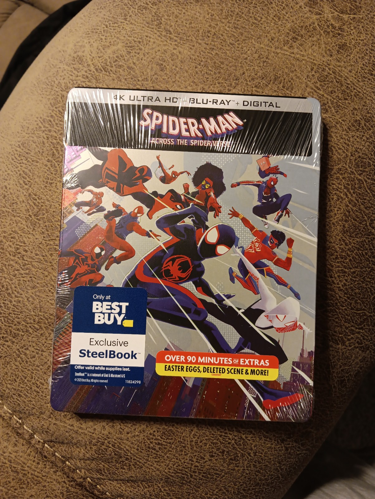 Best Buy exclusive 4K Ultra HD steelbook Spider-Man Across the Spiderverse