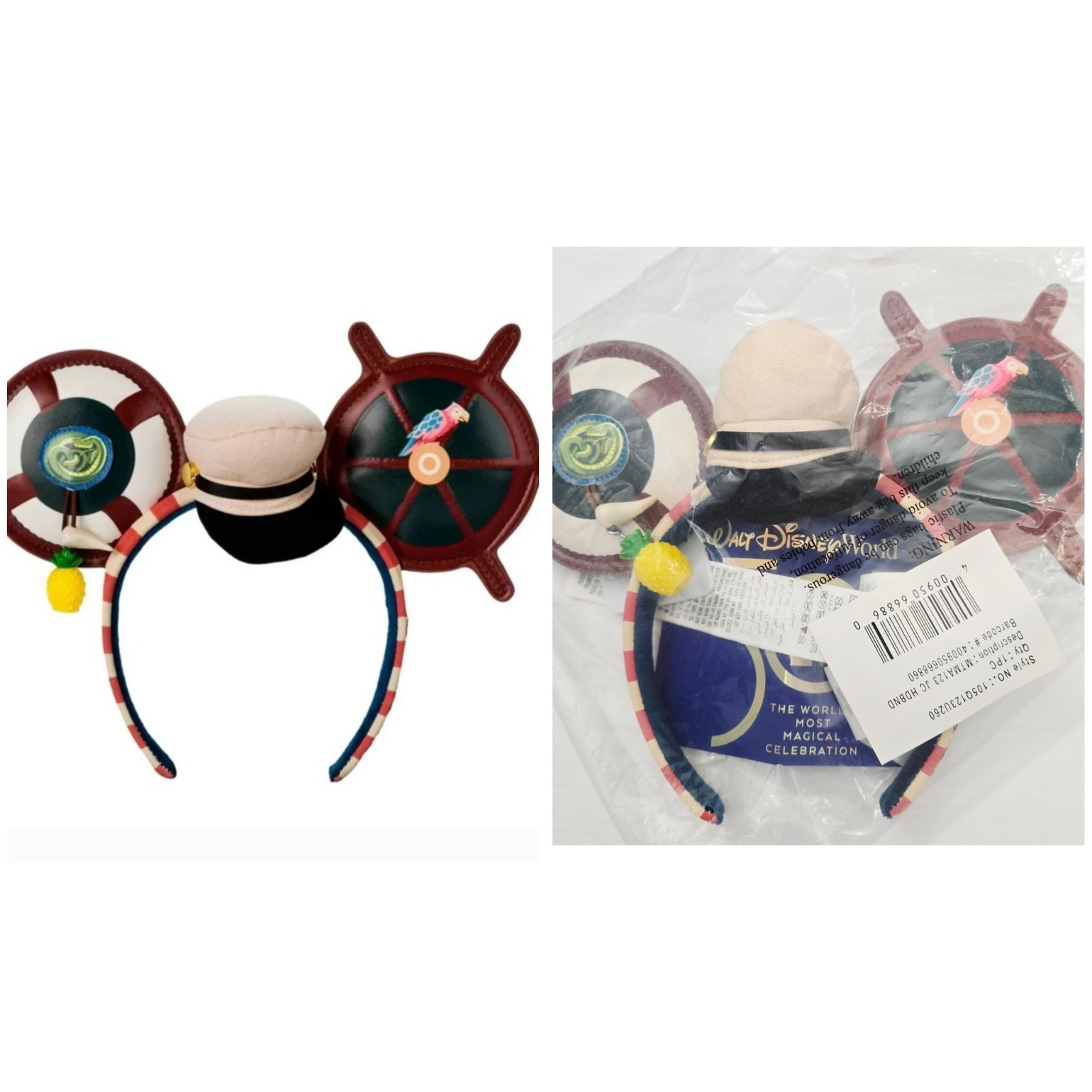 DisneyParks Mickey Mouse Main Attraction Jungle Cruise Ears Headband NWT