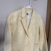 J. Crew Womens 12 Yellow Floral Linen Blend 2 Button Blazer Jacket Spring