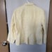 J. Crew Womens 12 Yellow Floral Linen Blend 2 Button Blazer Jacket Spring