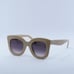 NEW CELINE CL4005FN 57Z BEIGE/SMOKE SUNGLASSES