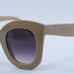NEW CELINE CL4005FN 57Z BEIGE/SMOKE SUNGLASSES
