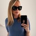 NEW CELINE CL4005FN 57Z BEIGE/SMOKE SUNGLASSES