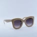 NEW CELINE CL4005FN 57Z BEIGE/SMOKE SUNGLASSES