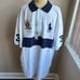 Ralph Lauren Men's Striped Crest Polo Shirt Short Sleeve Sz 2XLT Big & Tall