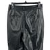 7FAMK Seven For All Mankind Vegan Leather Wide Leg Pant Small